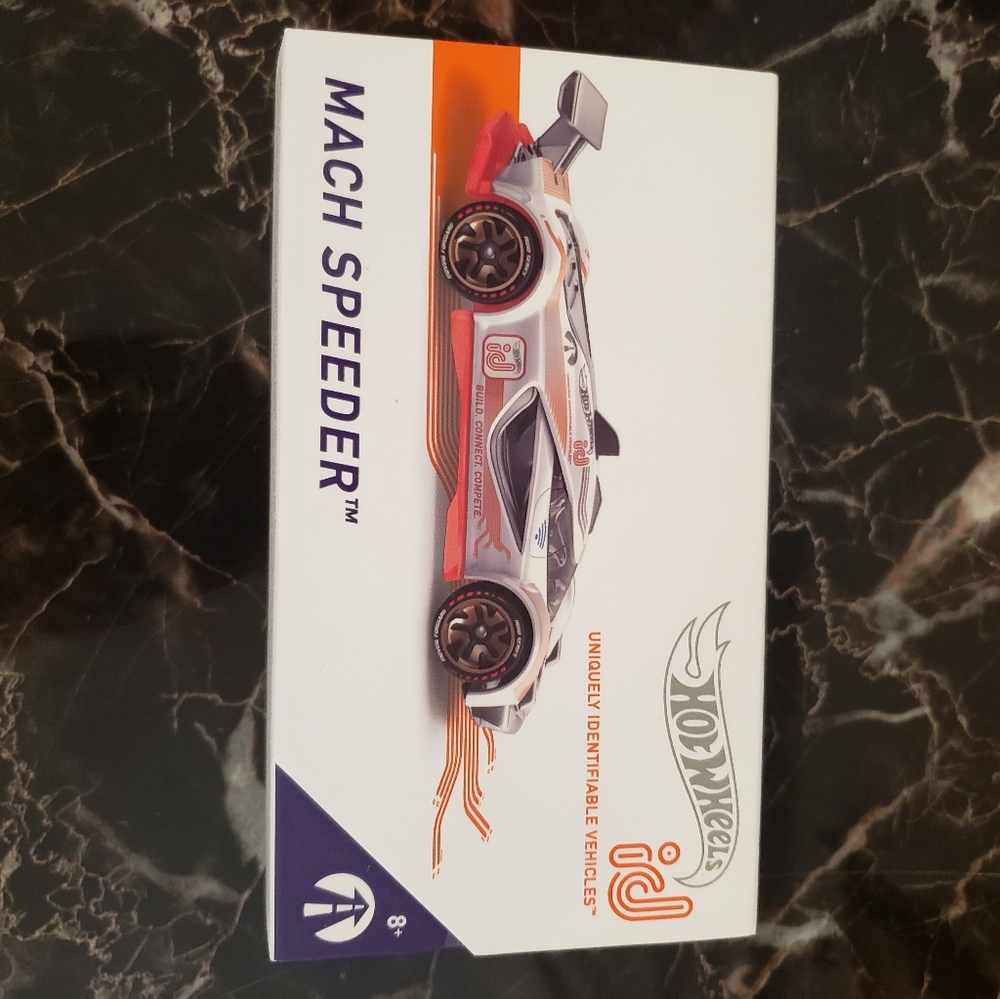 🚨DONATING SOON🚨 Hot Wheels ID Mach Speeder Zamac